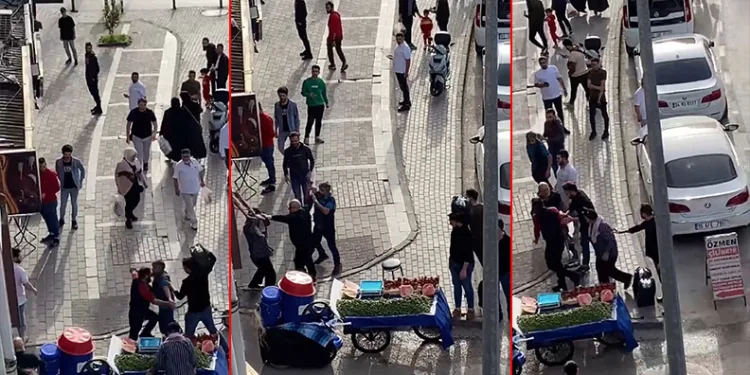 Bursa’da seyyar satıcıların yer kavgası