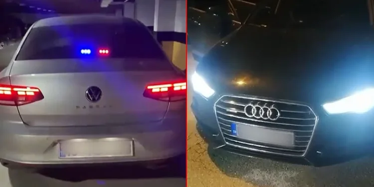 Bursa’da usulsüz çakar lamba takan sürücülere ceza