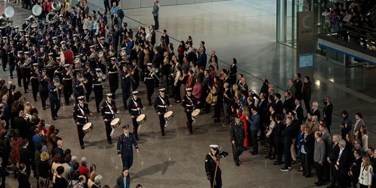 NATO’nun 75’inci kuruluş yıl dönümü törenle kutlandı