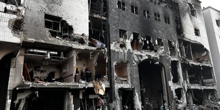 İsrail Şifa Hastanesi’nden çekildi