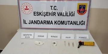 Eskişehir jandarmasının uyuşturucu ile mücadele çalışmaları