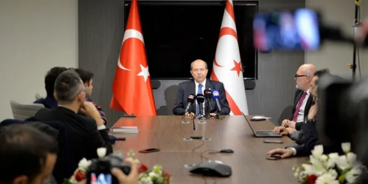 KKTC Cumhurbaşkanı Tatar, ABD’de Türk toplumu temsilcileriyle görüştü