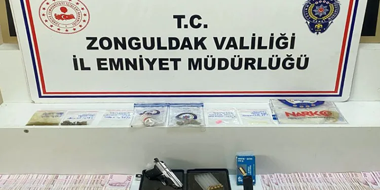 Zonguldak’ta uyuşturucu operasyonu: 4 gözaltı