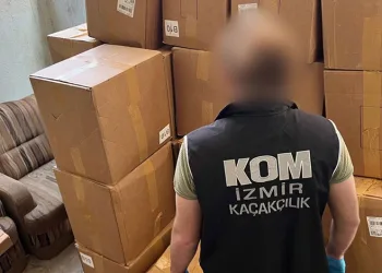 İzmir’de 15 milyon TL’lik tütün kaçakçılığı