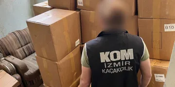 İzmir’de 15 milyon TL’lik tütün kaçakçılığı