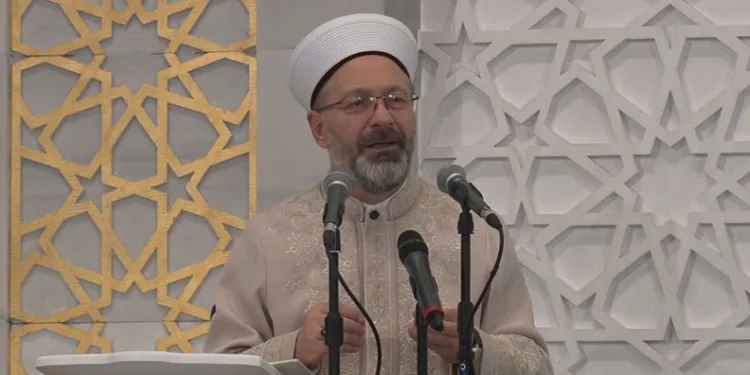 Ali Erbaş’tan Gazze açıklaması