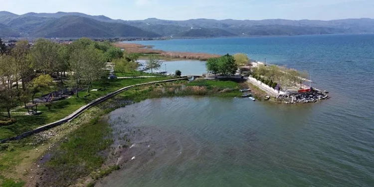 Bursa İznik Gölü’nden sevindirici haber