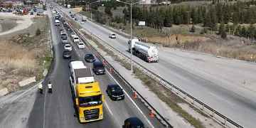 43 ilin geçiş noktasında bayram yoğunluğu