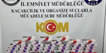 Sağlık memuruna sigara kaçakçılığından gözaltı