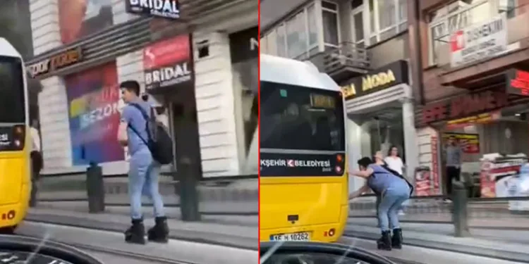 Bursa’da patenli gencin yürekleri ağza getiren yolcuğu