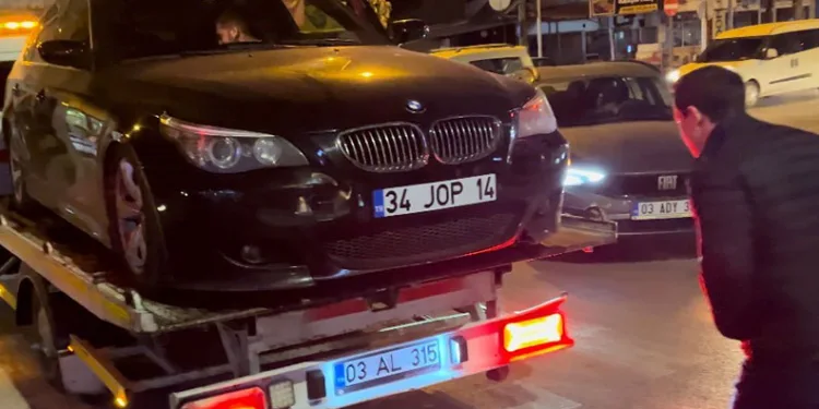Drift atan sürücüyü polis affetmedi