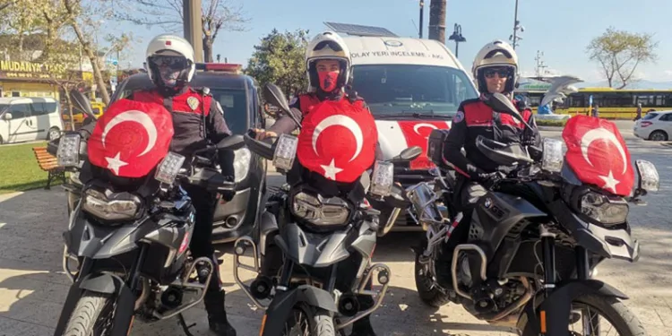 Mudanya’da Türk Polis Teşkilatının kuruluşunun 179’uncu yılı kutlandı