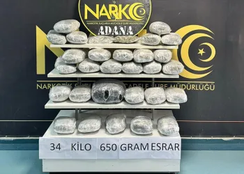 Adana’da uyuşturucu operasyonu