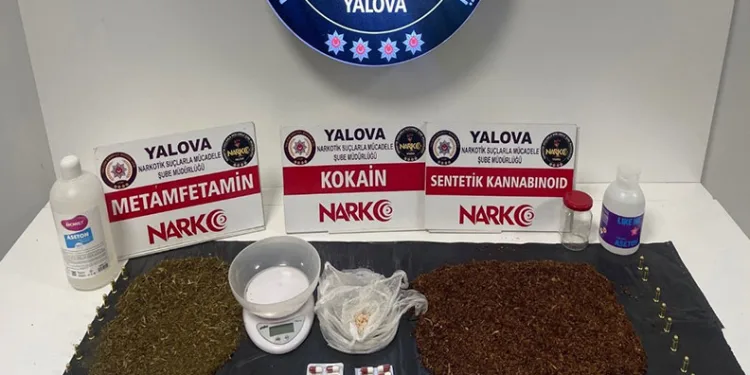 Yalova’da uyuşturucu operasyonlarında 2 zanlı tutuklandı