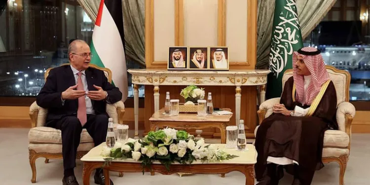 Filistin Başbakanı Mustafa’dan Suudi Arabistan’a ilk ziyaret