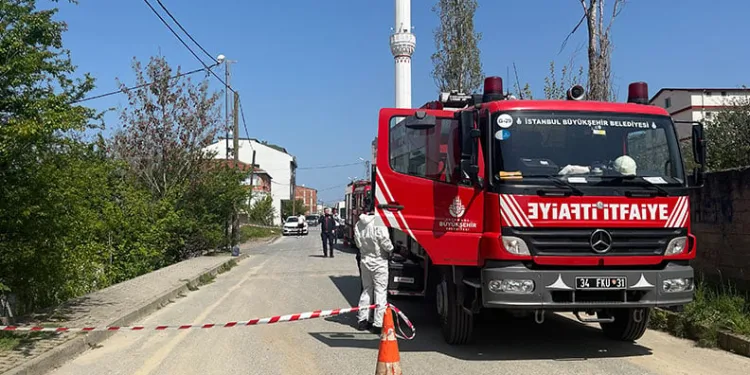 Arnavutköy’de kimyasal madde paniği