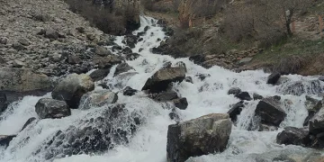 Kanispi şelalesi akmaya başladı