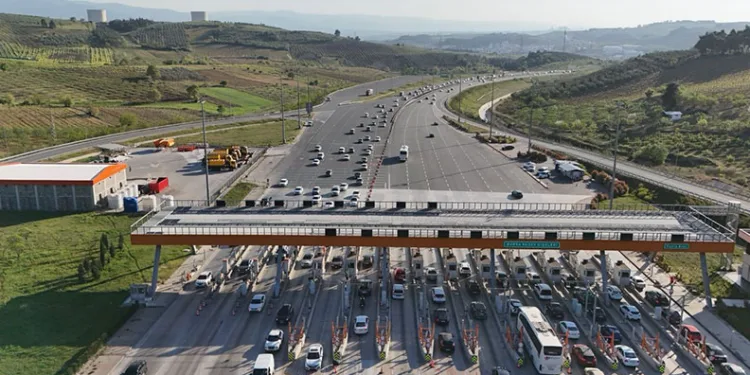 Ramazan Bayramı tatilinde otoyollardan 11,2 milyon araç geçti