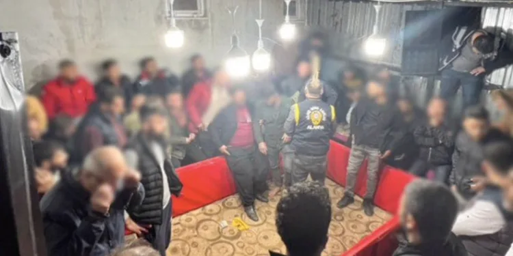 Horoz dövüşüne polis baskını