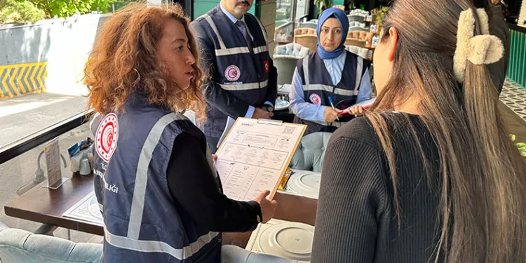 Kafelerde fiyat listesi denetimi