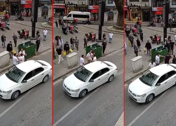Bursa’da “yol verme” kavgası