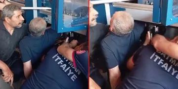 Batman’da kolu paketleme makinesine sıkışan işçi kurtarıldı