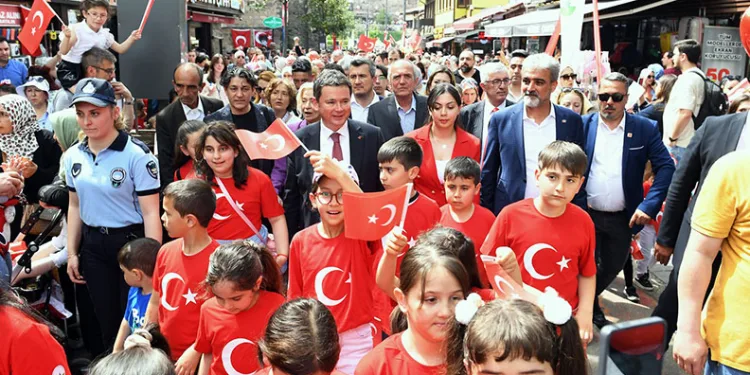 Osmangazi çocuklarla şenlendi