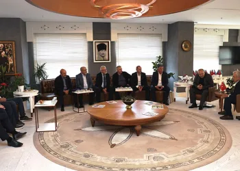 Ardino’dan Başkan Özdemir’e ‘Hayırlı olsun’ ziyareti