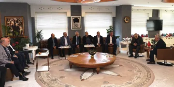 Ardino’dan Başkan Özdemir’e ‘Hayırlı olsun’ ziyareti