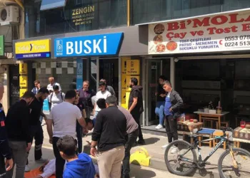 Gemlik’te ceza yiyen işletme sahibi bayıldı
