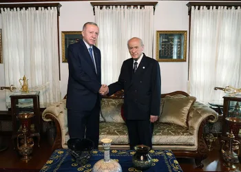 Erdoğan, Bahçeli’yi ziyaret etti