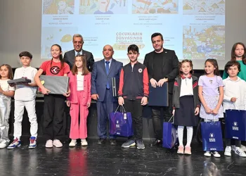 Ödüller çocuklarla buluştu