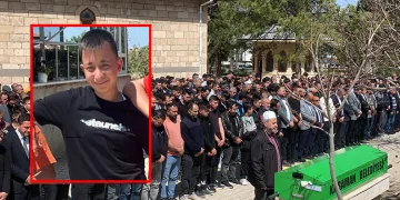 Kazada hayatını kaybeden 17 yaşındaki genç son yolculuğuna uğurlandı