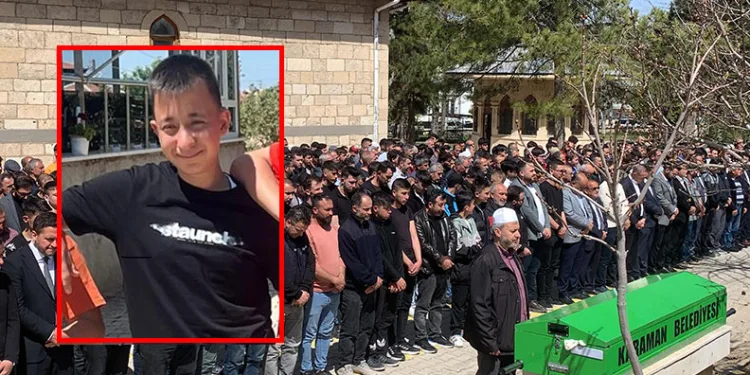 Kazada hayatını kaybeden 17 yaşındaki genç son yolculuğuna uğurlandı