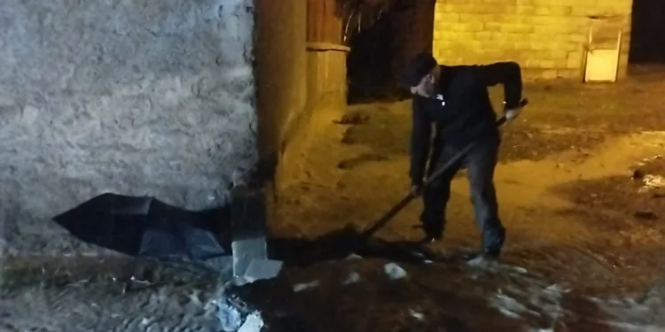 Hakkari’de sağanak yağış sele dönüştü