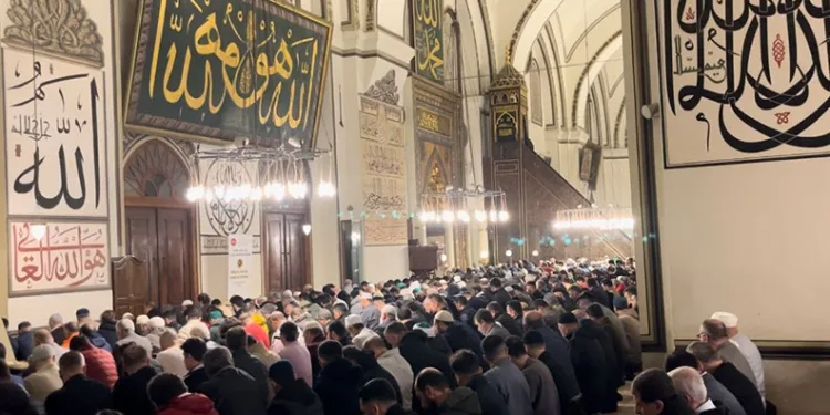 Ulu Cami’de fetih duası yapıldı