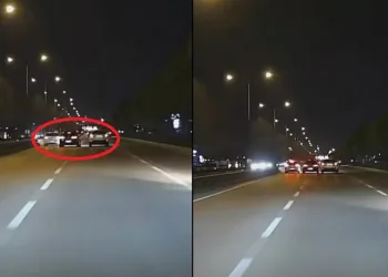 Bursa’da makas atan otomobil kazaya sebep oluyordu