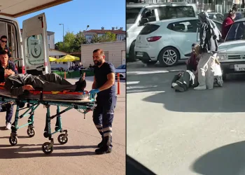 Otomobilin çarptığı yaşlı adam yaralandı