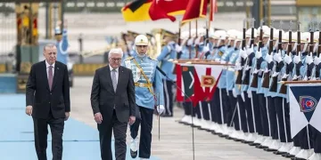 Erdoğan, Almanya Cumhurbaşkanı ile görüştü