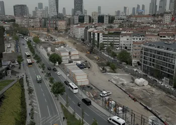 Şişli’de rezerv yapı alanındaki inşaat alanı mühürlendi