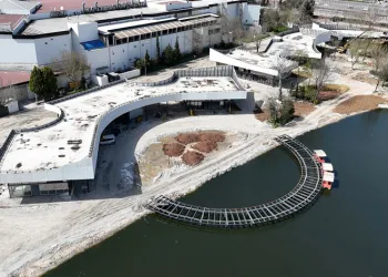 İzmit Millet Bahçesi şekillenmeye başladı