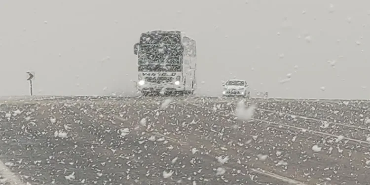 Van’ın yüksek kesimlerinde nisan karı etkili oldu