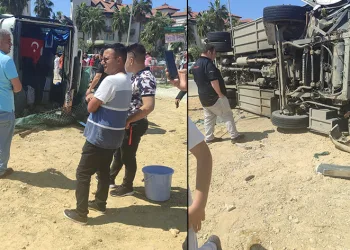Antalya’da feci kaza: 29 yaralı