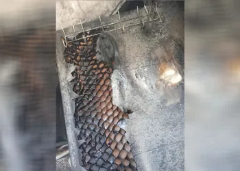 Antakya’da çıkan konteyner yangını söndürüldü
