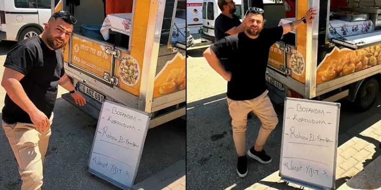 Boşandığı için lokma döktürdü