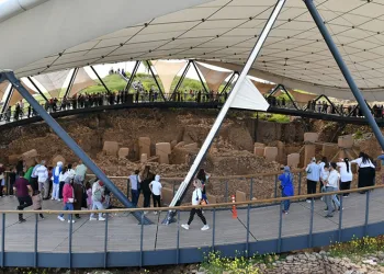 Bayram tatilinde Göbeklitepe’ye ziyaretçi akını