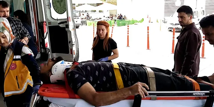 Ekiplerden kaçan şüpheli 6 metre yükseklikten düştü