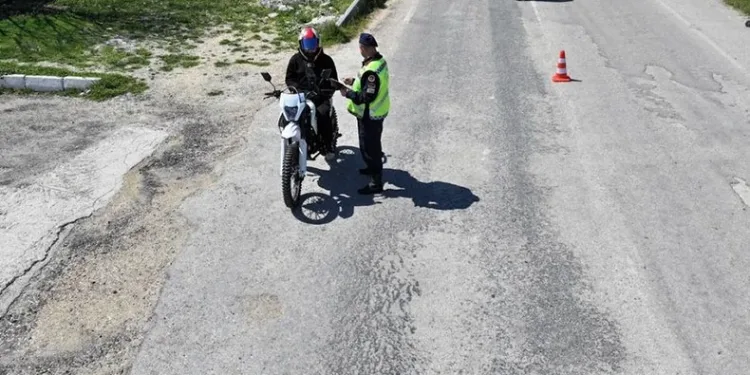 Kırklareli’nde jandarma ekiplerinden bayram öncesi dronlu denetim
