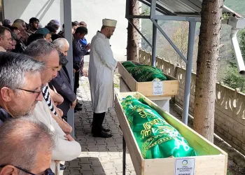 Patpat kazasında ölen baba-oğul toprağa verildi