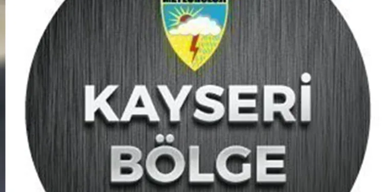 Kayseri’ye şiddetli fırtına uyarısı